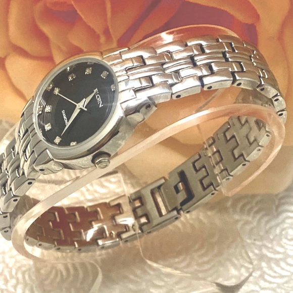 “ELGIN DIAMOND” WOMEN’S WATCH EUC - Picture 2 of 9